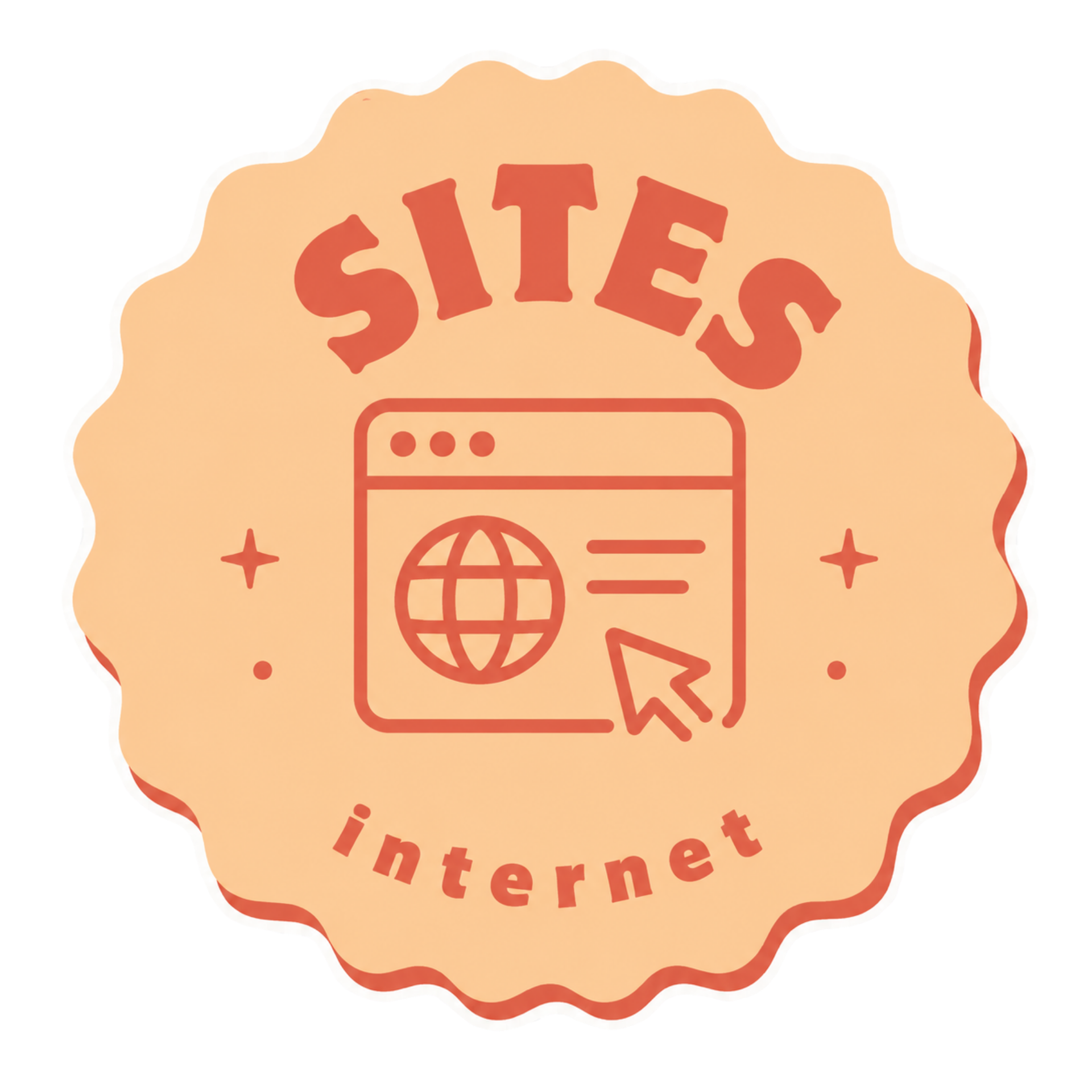 Badge Sites internet