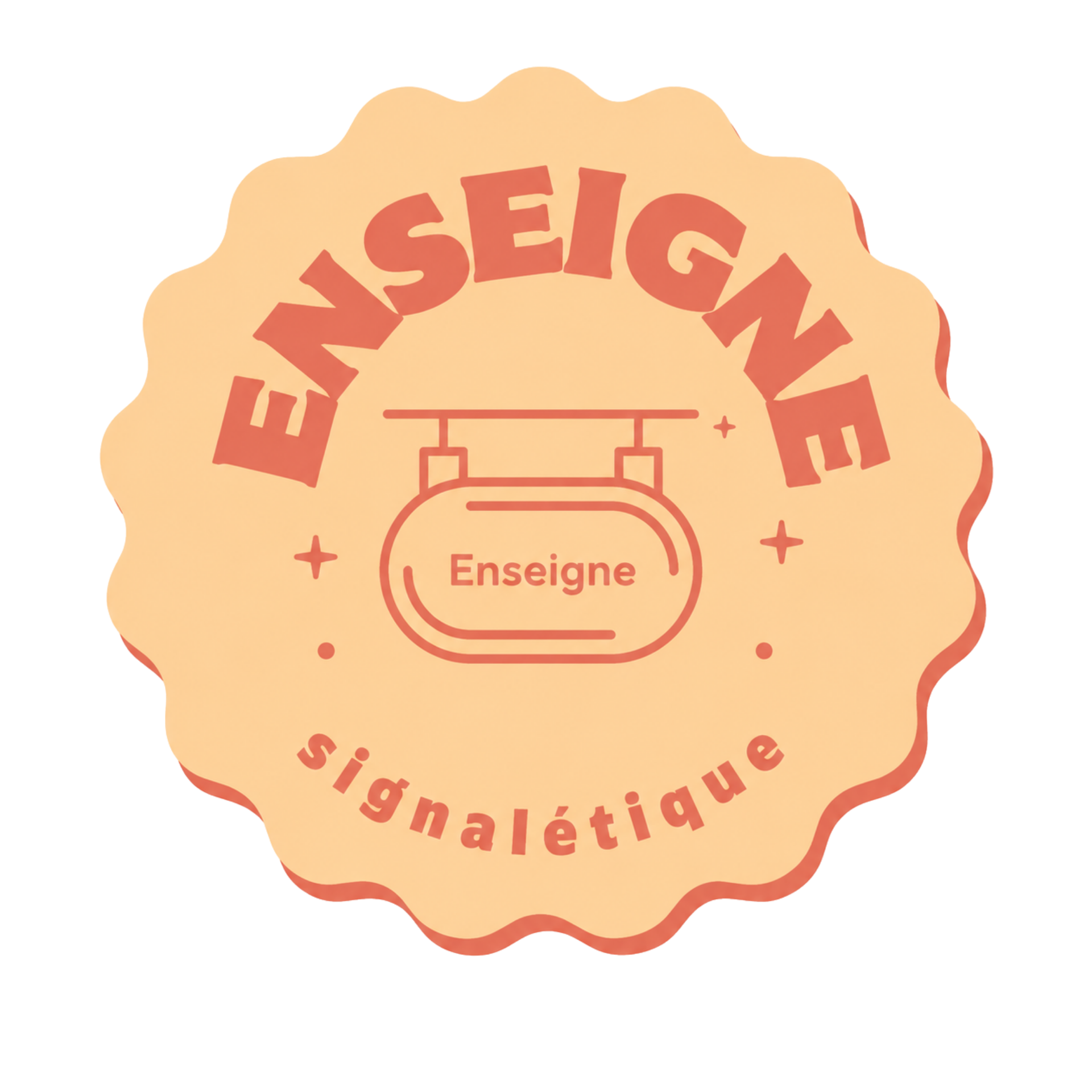 Badge Enseignes & signalétique